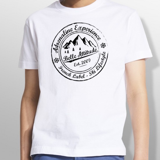 Tshirt ski ADRENALINE EXPERIENCE enfant