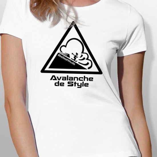 Tshirt ski AVALANCHE femme