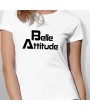 Tshirt ski BELLE ATTITUDE BLACK femme