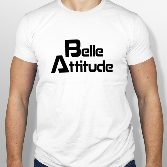 Tshirt ski BELLE ATTITUDE BLACK homme