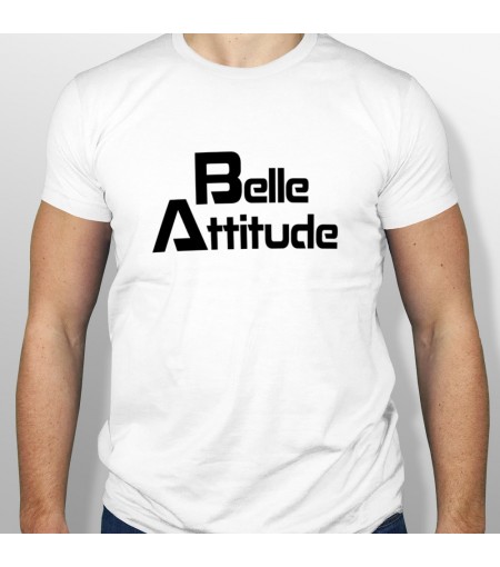 Tshirt ski BELLE ATTITUDE BLACK homme