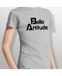 Tshirt ski BELLE ATTITUDE BLACK enfant