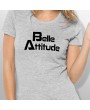 Tshirt ski BELLE ATTITUDE BLACK femme