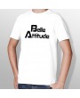 Tshirt ski BELLE ATTITUDE BLACK enfant