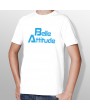 Tshirt ski BELLE ATTITUDE BLUE enfant