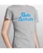 Tshirt ski BELLE ATTITUDE BLUE enfant