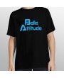 Tshirt ski BELLE ATTITUDE BLUE enfant