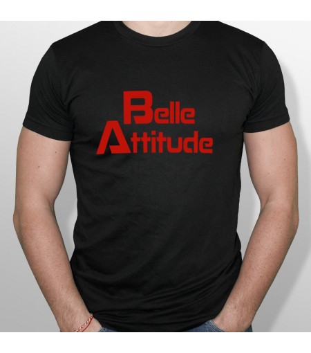 T-shirt Belle Attitude Rouge