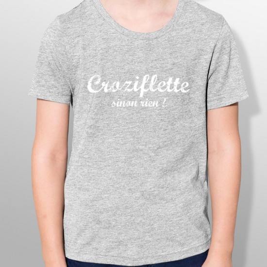 Tshirt ski CROZIFLETTE enfant