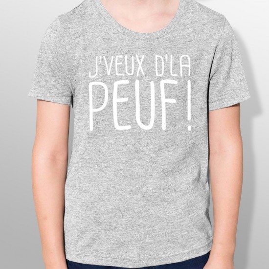 Tshirt ski DE LA PEUF enfant