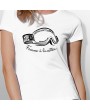 Tshirt ski FEMME À LUNETTES femme