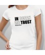 Tshirt IN OCEAN WE TRUST femme