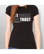 Tshirt IN OCEAN WE TRUST femme