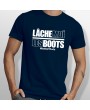 Tshirt ski LÂCHE-MOI LES BOOTS homme