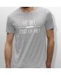 Tshirt ski LE SKI C'EST LA VIE homme