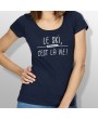 Tshirt ski LE SKI C'EST LA VIE femme