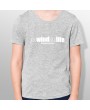 Tshirt NO WIND NO LIFE enfant