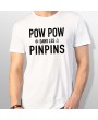 Tshirt ski POW POW DANS LES PINPINS homme