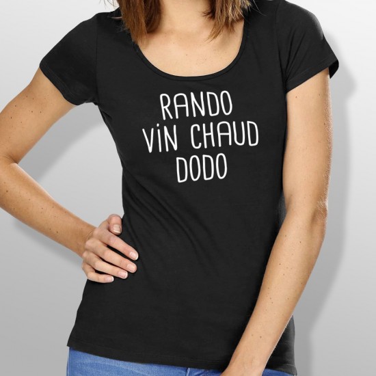 Tshirt ski RANDO femme