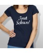 Tshirt ski TOUT SCHUSS femme