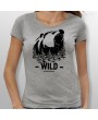 Tshirt ski WILD femme