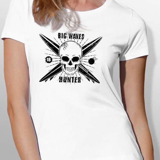 Tshirt ski MORTEL SURF femme