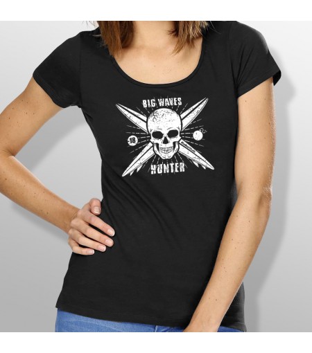 Tshirt ski MORTEL SURF femme